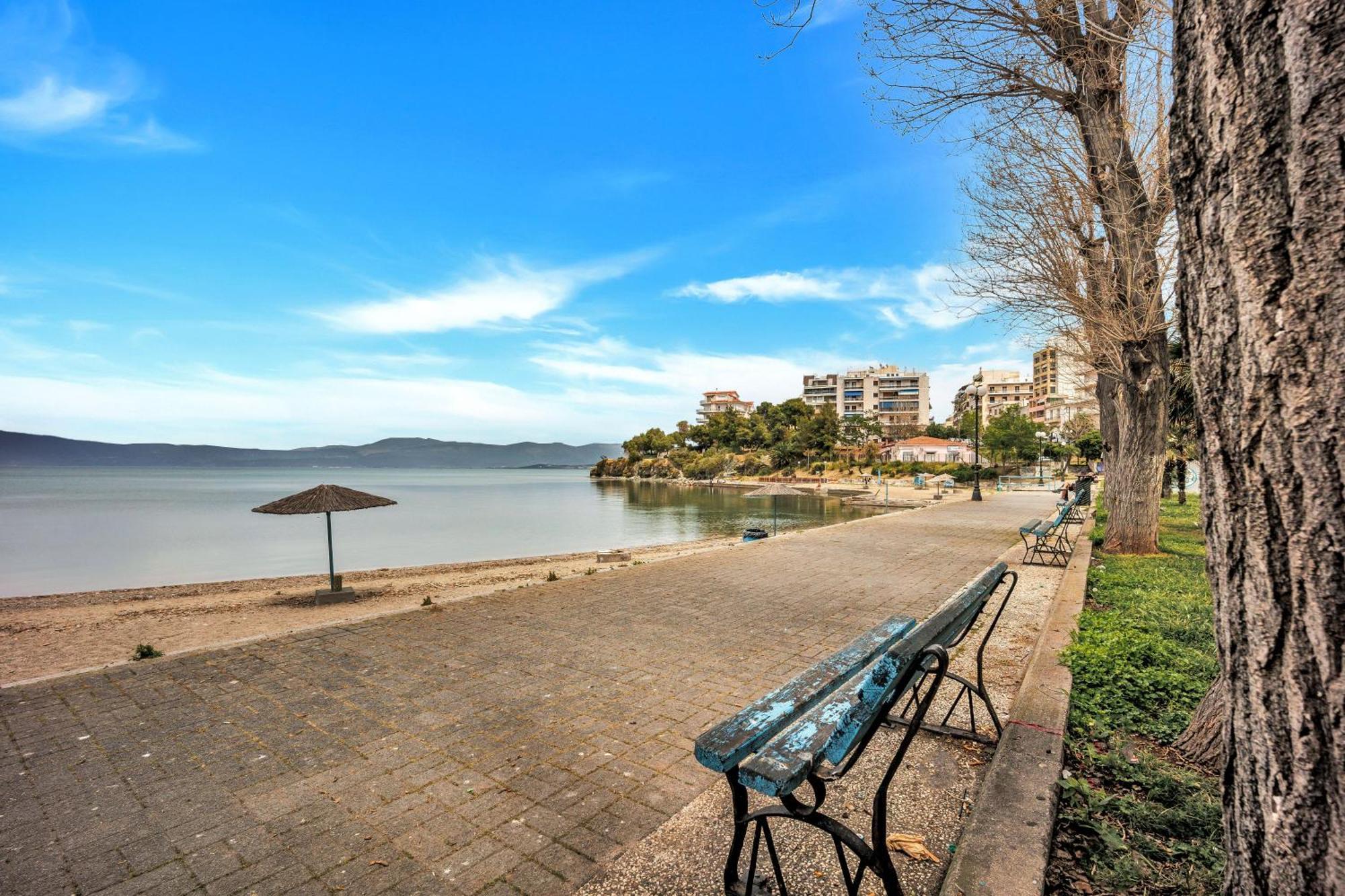 Fabulous Central Apartment Close To The Sea! Chalkís Esterno foto