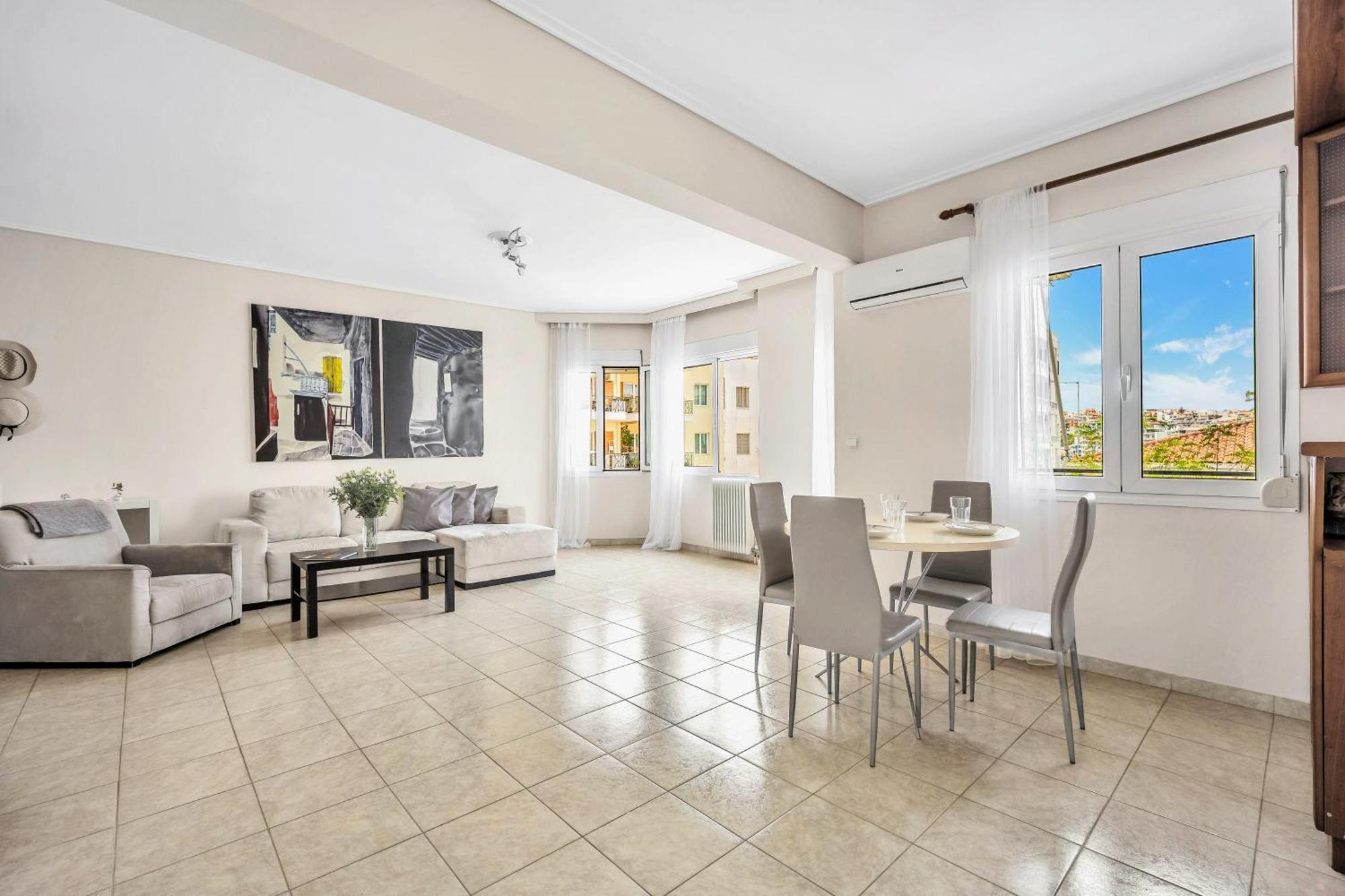 Fabulous Central Apartment Close To The Sea! Chalkís Esterno foto