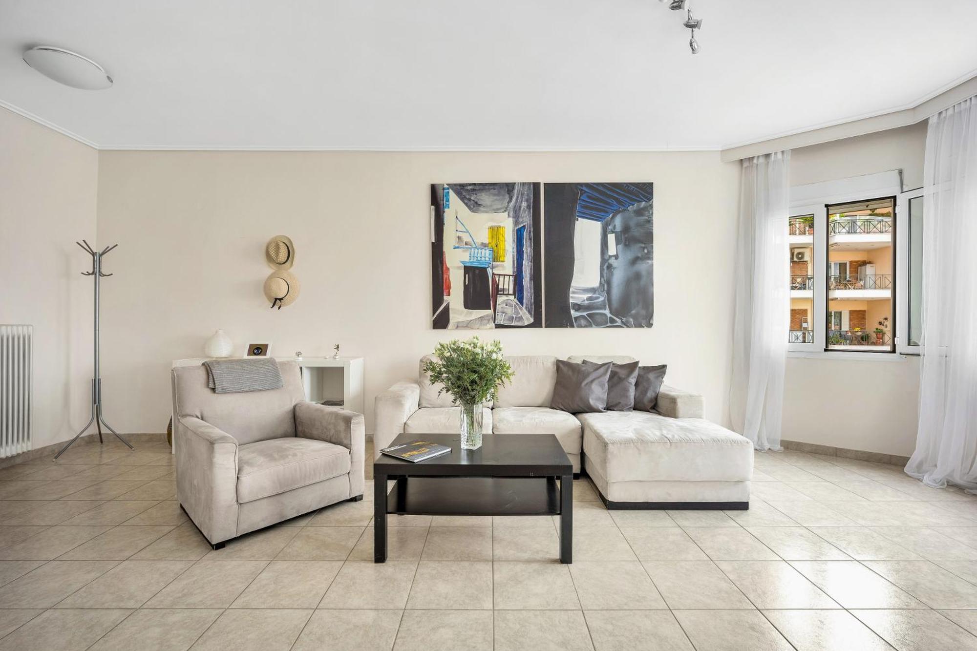 Fabulous Central Apartment Close To The Sea! Chalkís Esterno foto